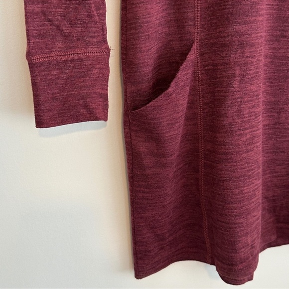 KUHL Lea Sweater Dress Size Small ~ red / purple color - Picture 7 of 8